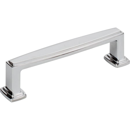 Jeffrey Alexander 96 mm CentertoCenter Polished Chrome Richard Cabinet Pull, PR 171-96PC